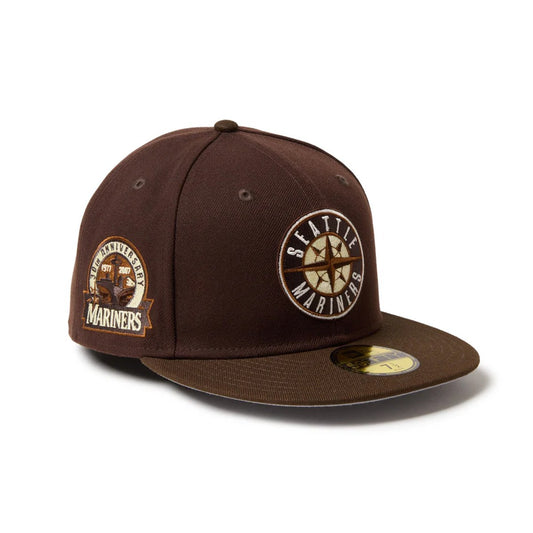 NEW ERA Seattle Mariners - 59FIFTY COLD BREW BURNTWOOD/WALNUT 【14668182】