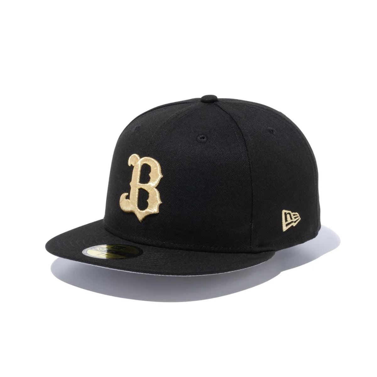 NEW ERA オリックス・バファローズ - 59FIFTY NPB BLK GLD ブラック ゴールド 23J【13552122】