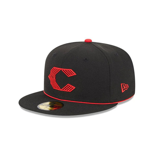 NEW ERA Cincinnati Reds - 59FIFTY ON-FIELD MLB City Connect BLACK 【14521624】