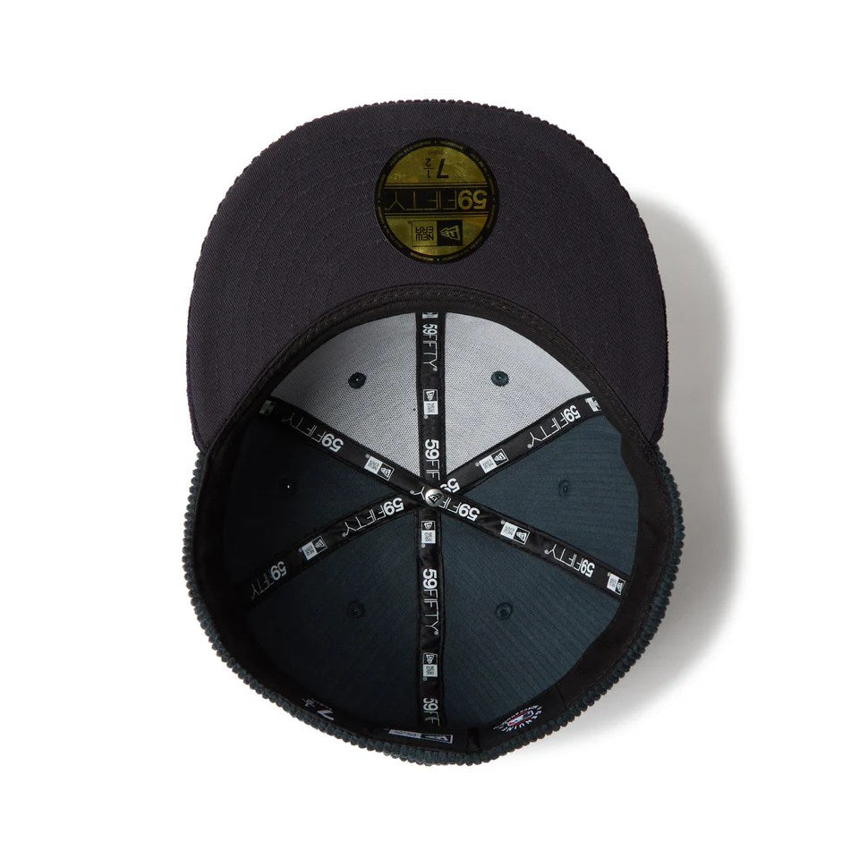 NEW ERA New York Yankees - 59FIFTY Corduroy BLUE GREEN/NAVY  【14668154】