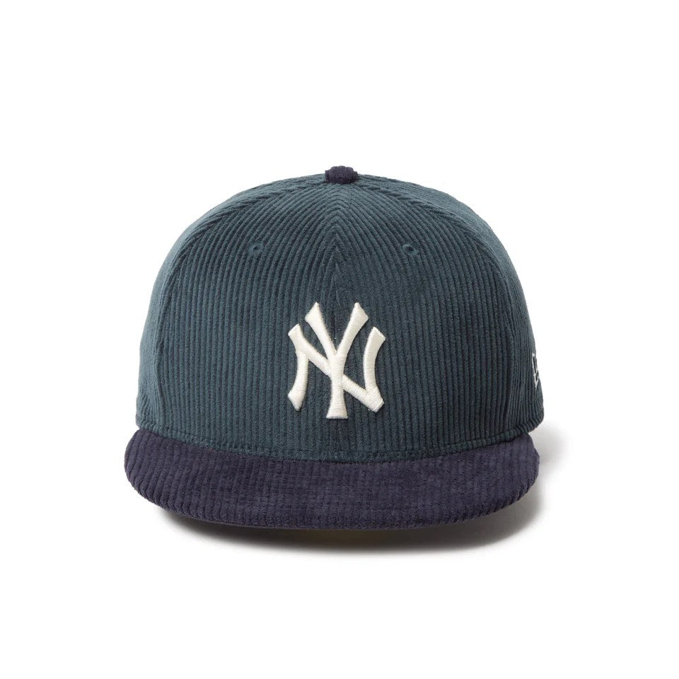 NEW ERA New York Yankees - 59FIFTY Corduroy BLUE GREEN/NAVY  【14668154】