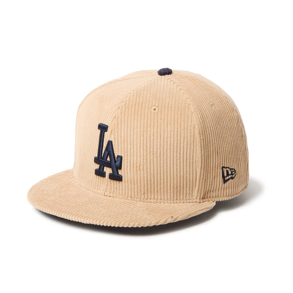 NEW ERA Los Angeles Dodgers - 59FIFTY Corduroy BEIGE【14668155】