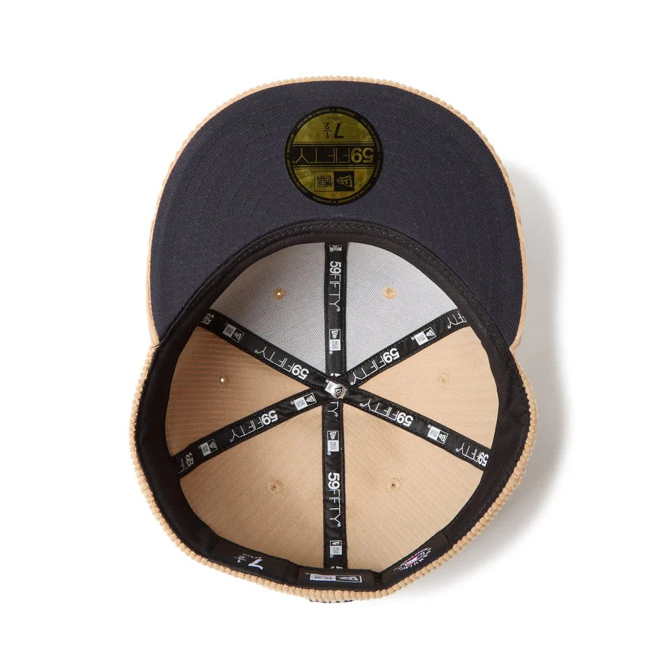 NEW ERA Los Angeles Dodgers - 59FIFTY Corduroy BEIGE【14668155】