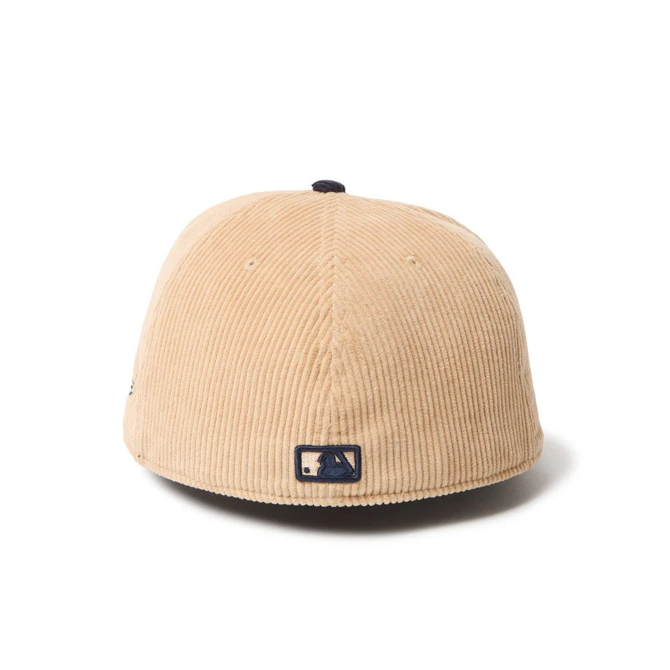 NEW ERA Los Angeles Dodgers - 59FIFTY Corduroy BEIGE【14668155】