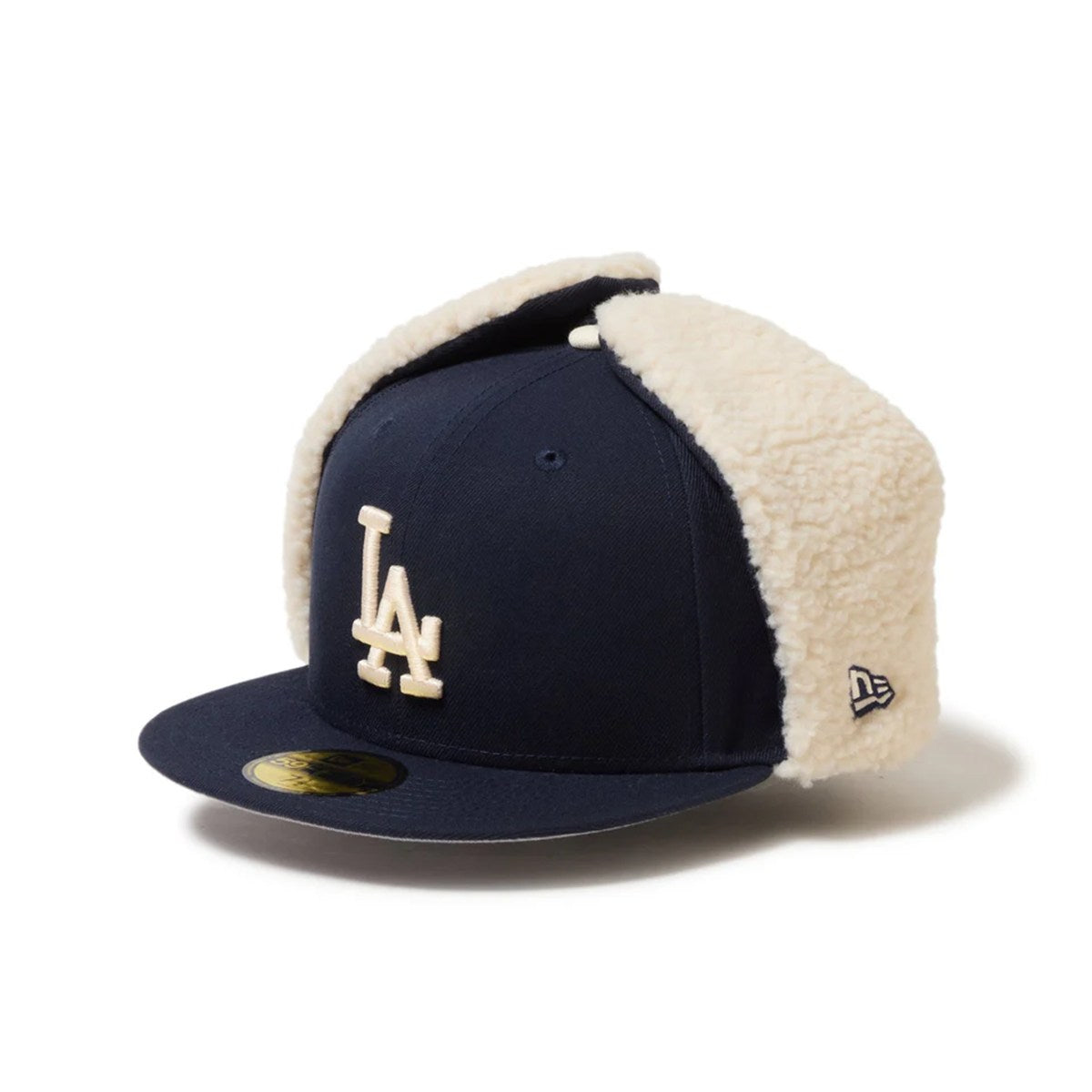 NEW ERA Los Angeles Dodgers - 59FIFTY Dog Ear NAVY 【14668177】
