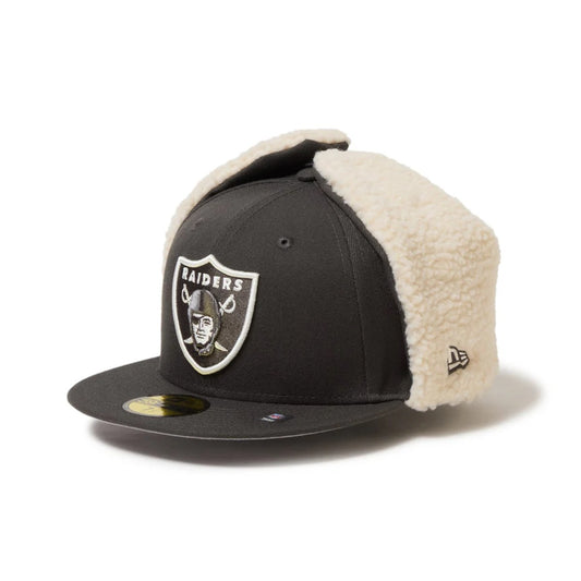NEW ERA Las Vegas Raiders - 59FIFTY Dog Ear DARK GRAY 【14668178】