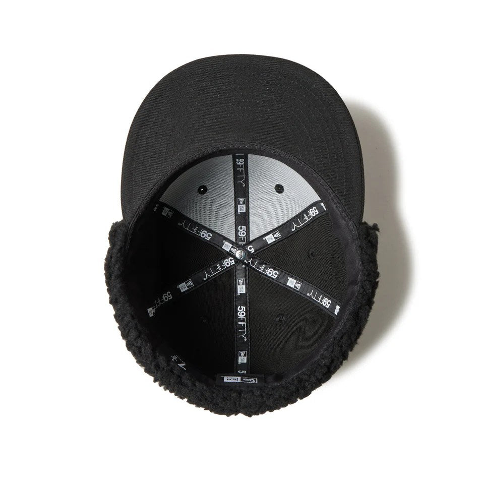 NEW ERA - 59FIFTY Dog Ear Black Woven Patch BLACK【14668179】