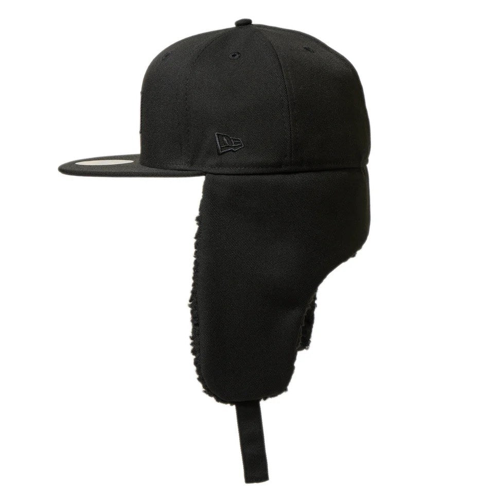 NEW ERA - 59FIFTY Dog Ear Black Woven Patch BLACK【14668179】