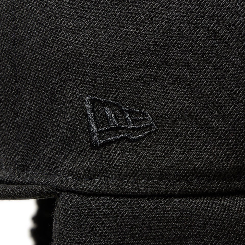 NEW ERA - 59FIFTY Dog Ear Black Woven Patch BLACK【14668179】