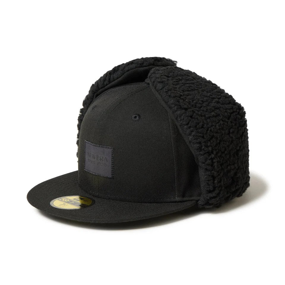 NEW ERA - 59FIFTY Dog Ear Black Woven Patch BLACK【14668179】