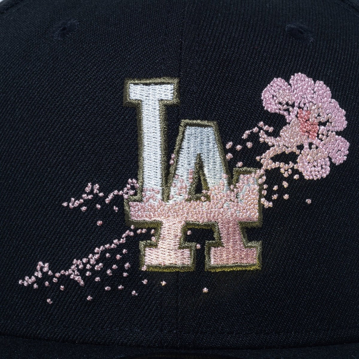NEW ERA Los Angeles Dodgers - 59FIFTY DOTTED FLORAL BLK JP LOSDOD【14191638】