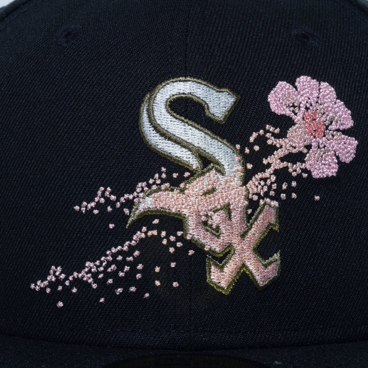 NEW ERA Chicago White Sox - 59FIFTY DOTTED FLORAL 20520 BLK JP CHIWHI【14191639】