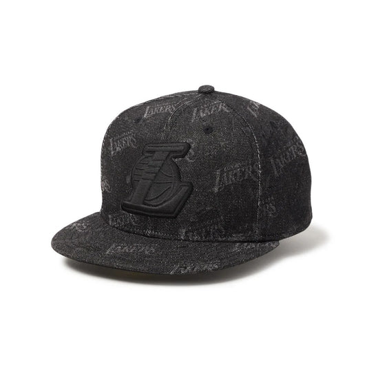 NEW ERA Los Angeles Lakers - 59FIFTY  Laser Burn Out BLACK【14668165】