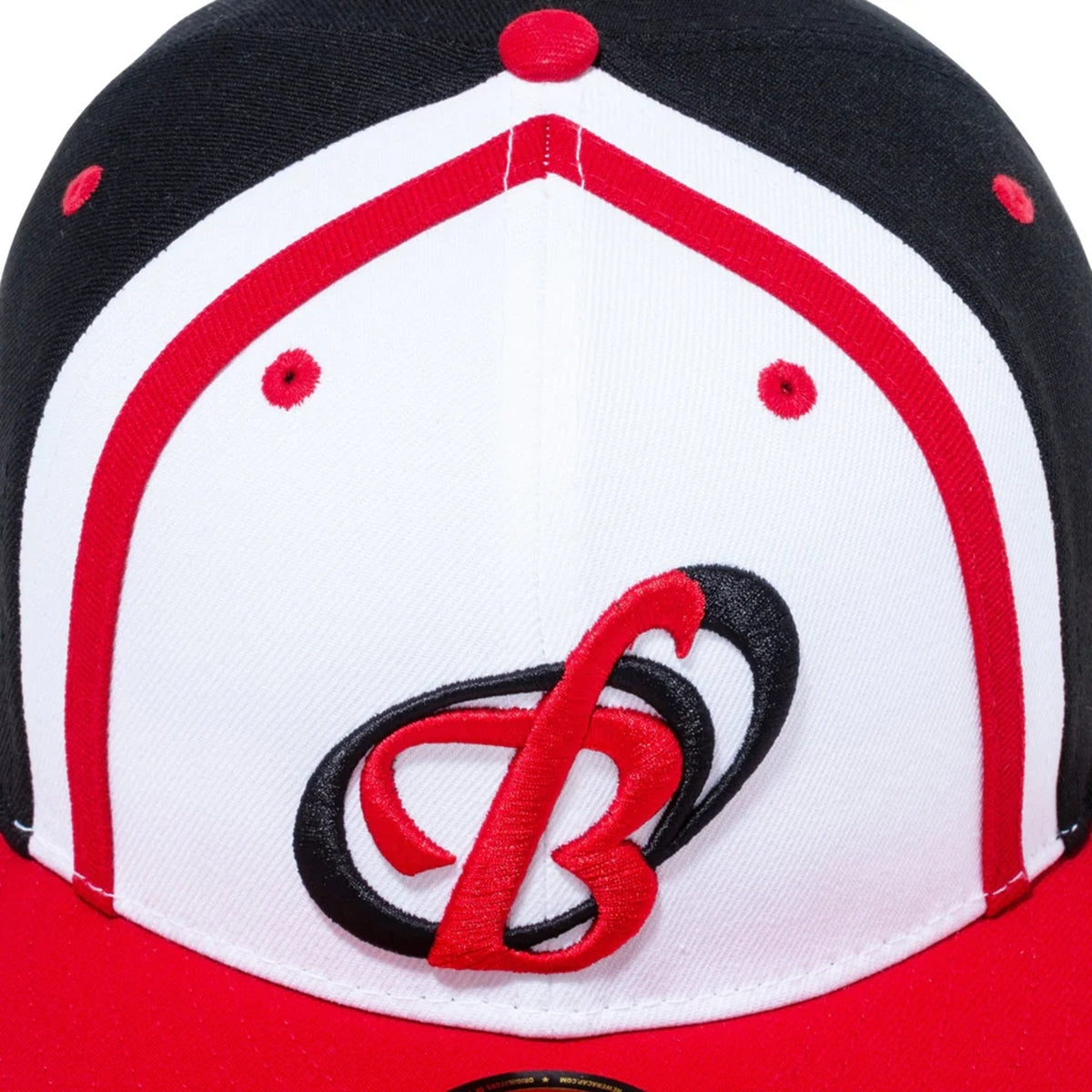 NEW ERA Hankyu Braves - 59FIFTY NPB WHI SCA B Scarlet Visor 24J [60575679]