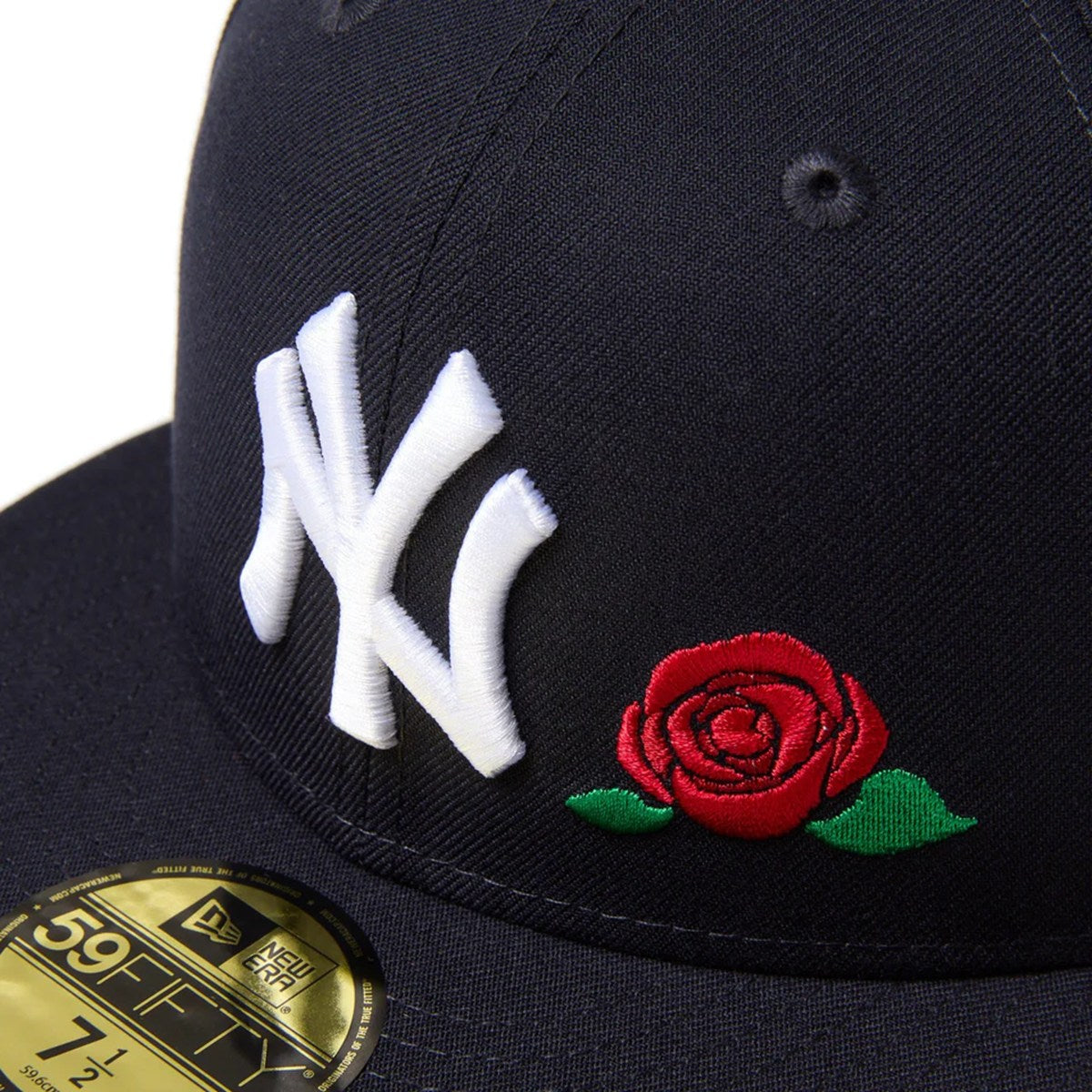 NEW ERA New York Yankees - 59FIFTY WITH ROSE NAVY 【14668144】
