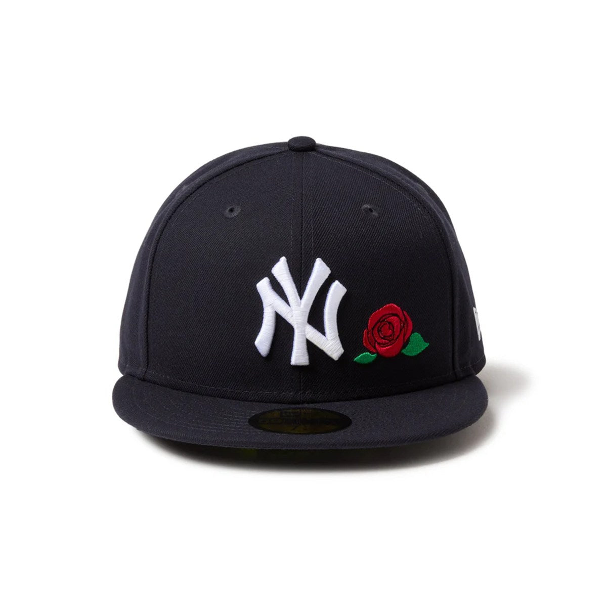 NEW ERA New York Yankees - 59FIFTY WITH ROSE NAVY 【14668144】