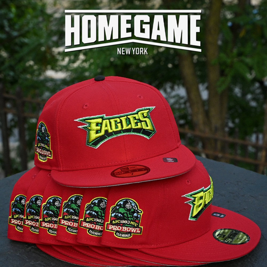 NEW ERA - Philadelphia Eagles 1983 Hawaii Pro Bowl Scarlet 59Fifty