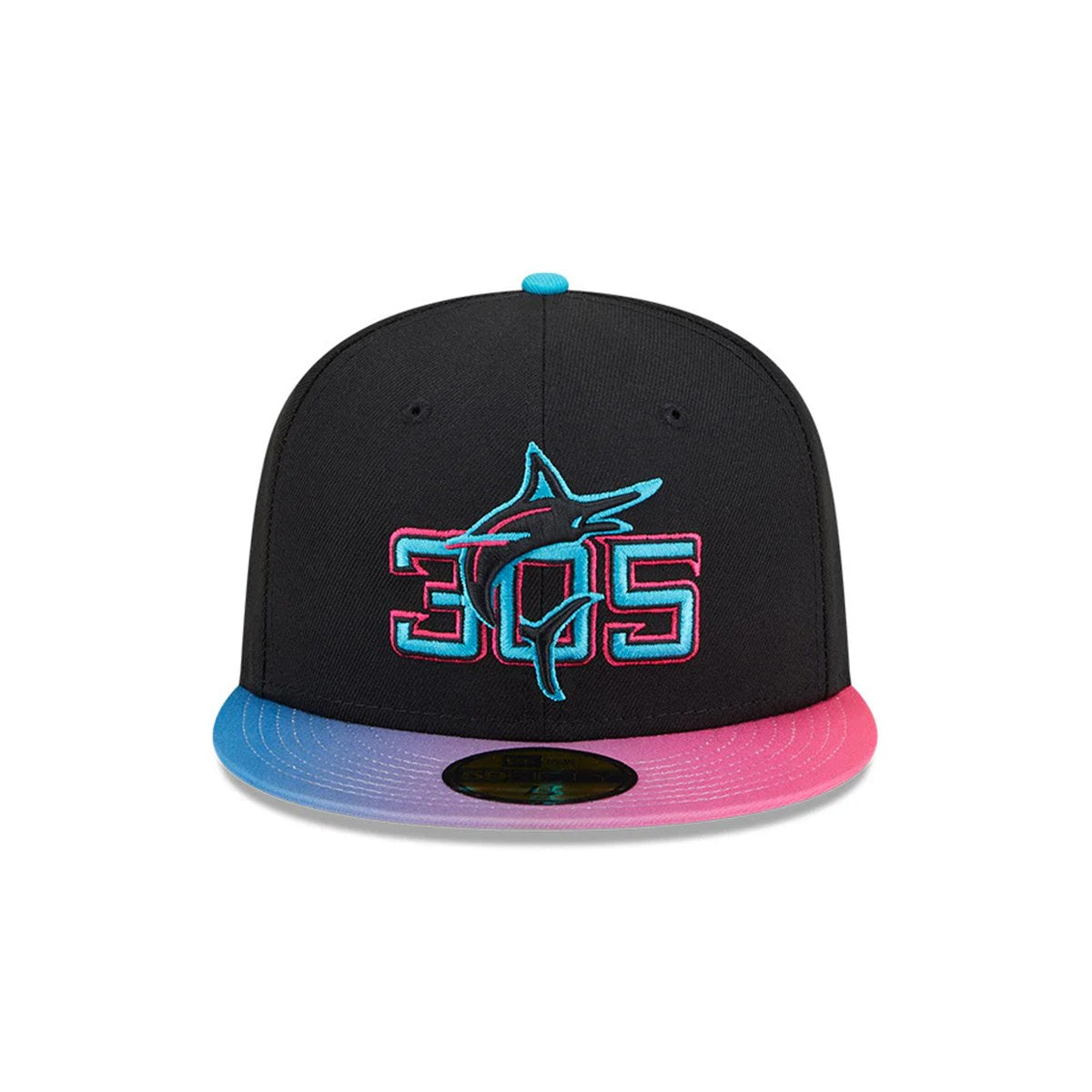 NEW ERA Miami Marlins - 59FIFTY ON-FIELD MLB City Connect BLACK【14521636】
