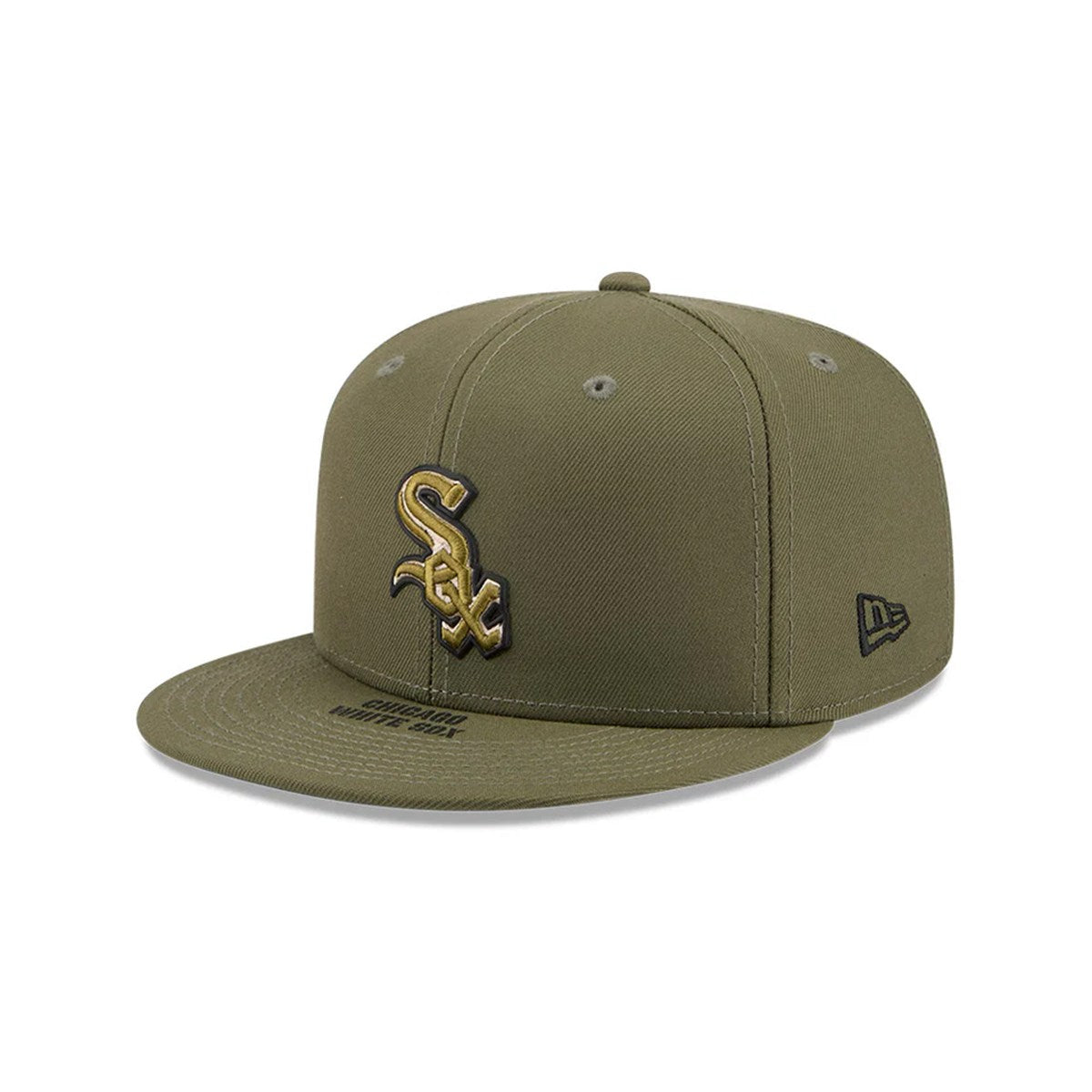 NEW ERA Chicago White Sox - 59FIFTY ON-FIELD MLB 2026 Armed Forces Day NEW OLIVE 【14939293】