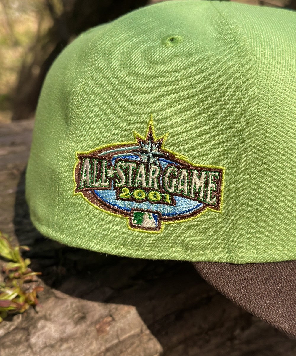 NEW ERA - Seattle Mariners 2001 All Star Game Lime Green/Walnuts