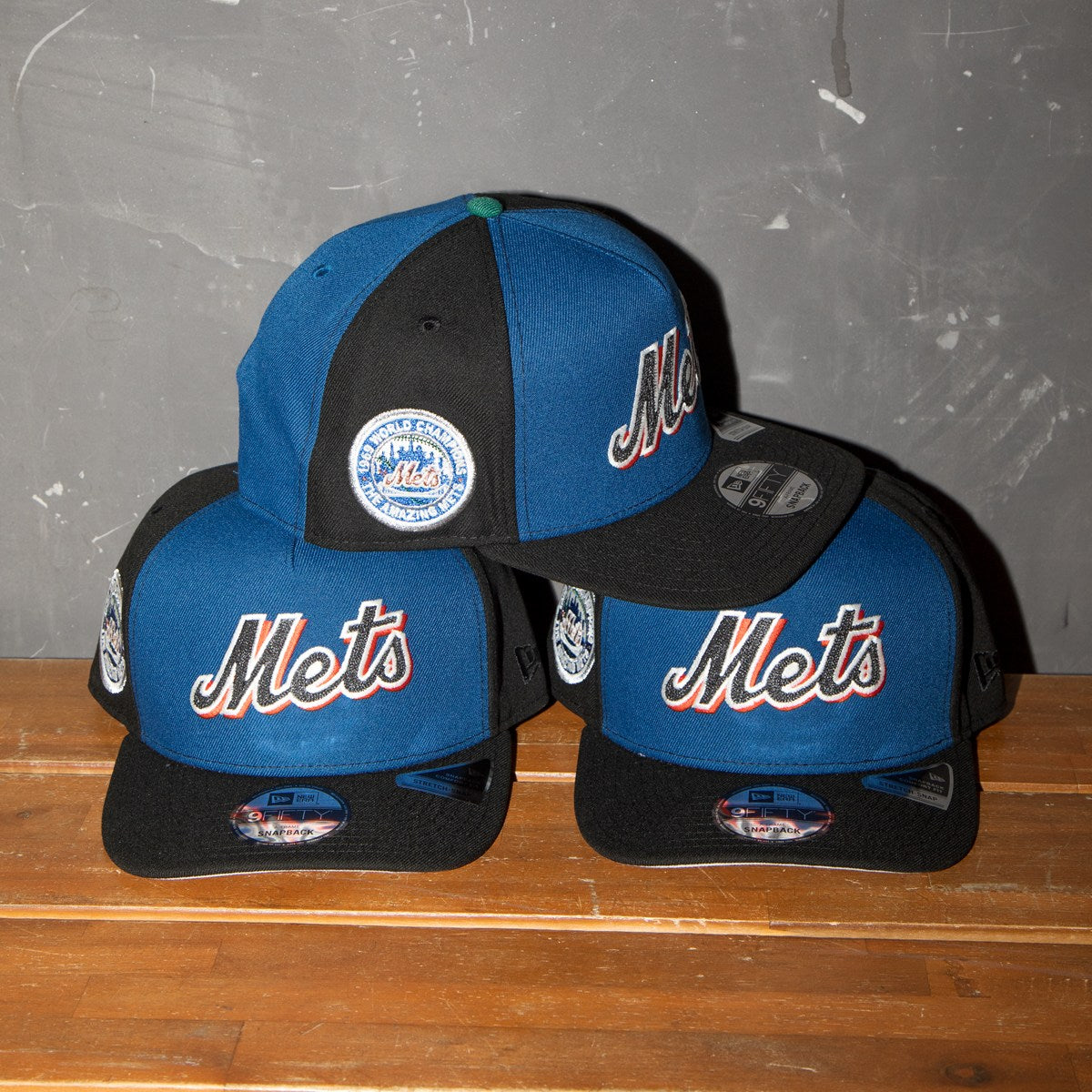 NEW ERA - New York Mets 9Fifty A-F Snap Back 1969 World Champions Royal/Black
