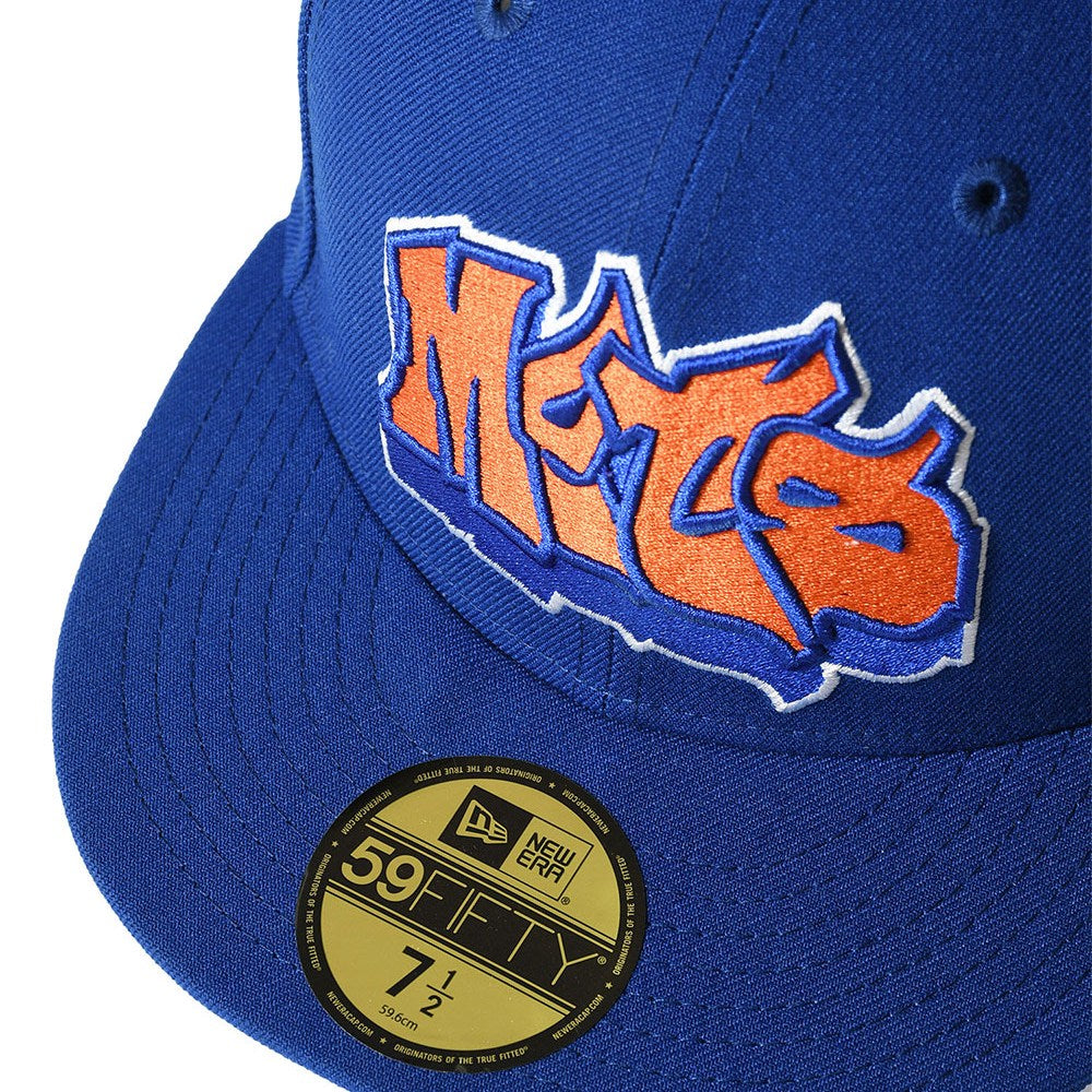 NEW ERA NEW YORK METS - 59FIFTY CO GRAFFITI LOGO ROYAL 【70982648】