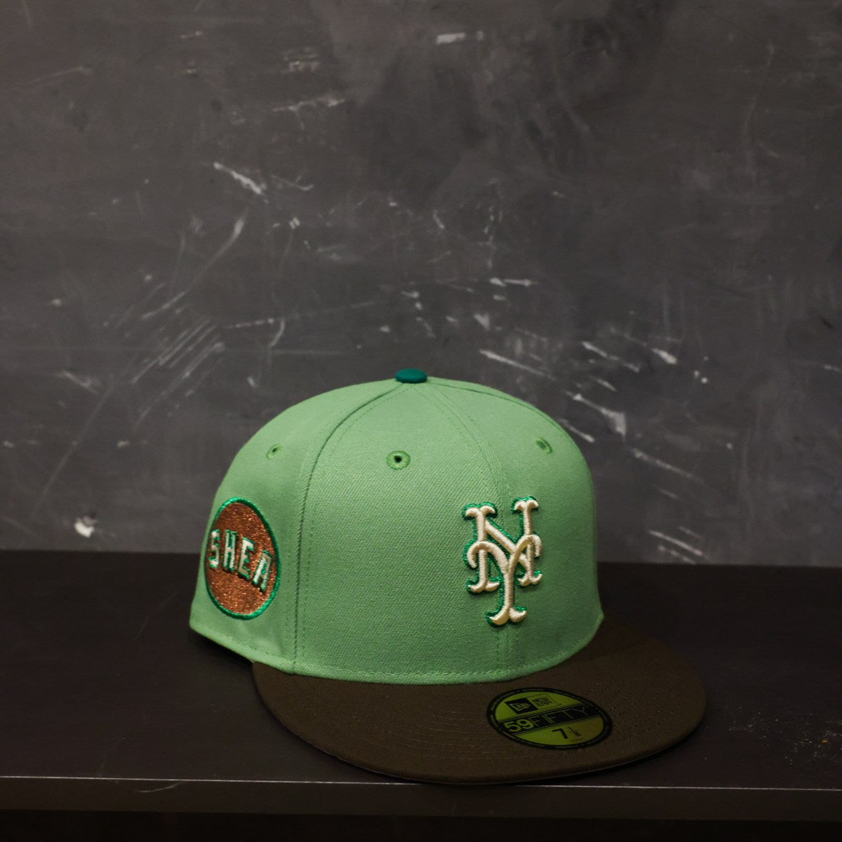 NEW ERA - New York Mets 59Fifty SHEA Matcha Green/Walnut