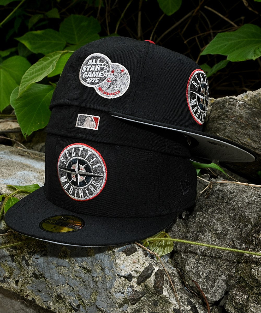NEW ERA - Seattle Mariners 1975 All Star Game 59Fifty Black