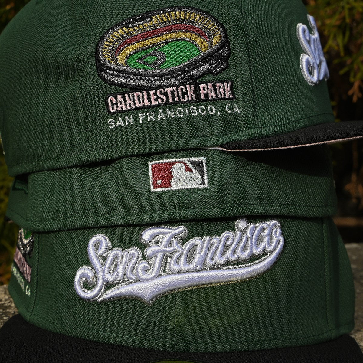 NEW ERA - San Francisco Giants NYCO 59FIFTY CANDLESTICK PARK Pine Green/Black【70975939】