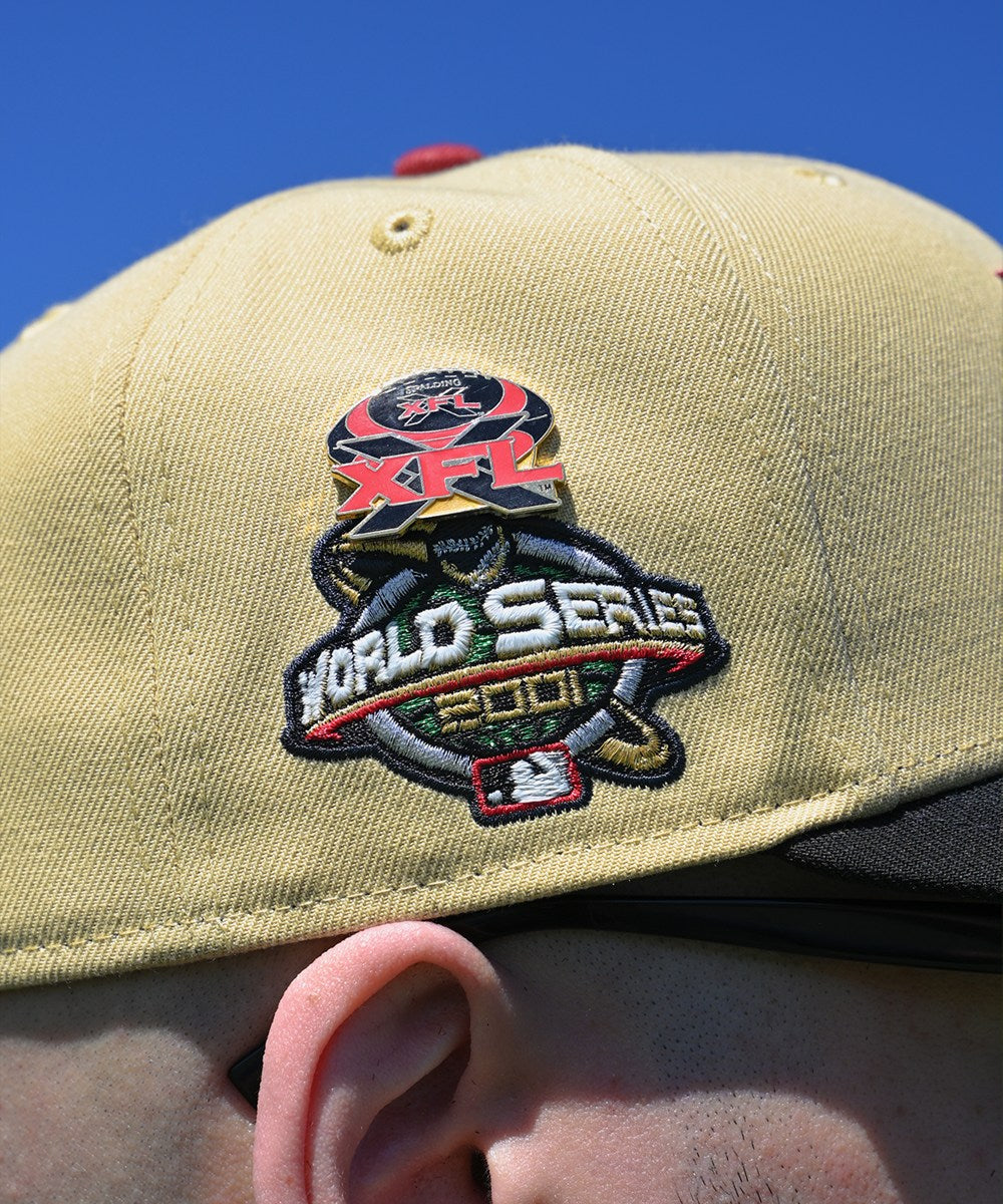 NEW ERA - Arizona Diamondbacks 2001 World Series 59Fifty Vegas Gold/Black