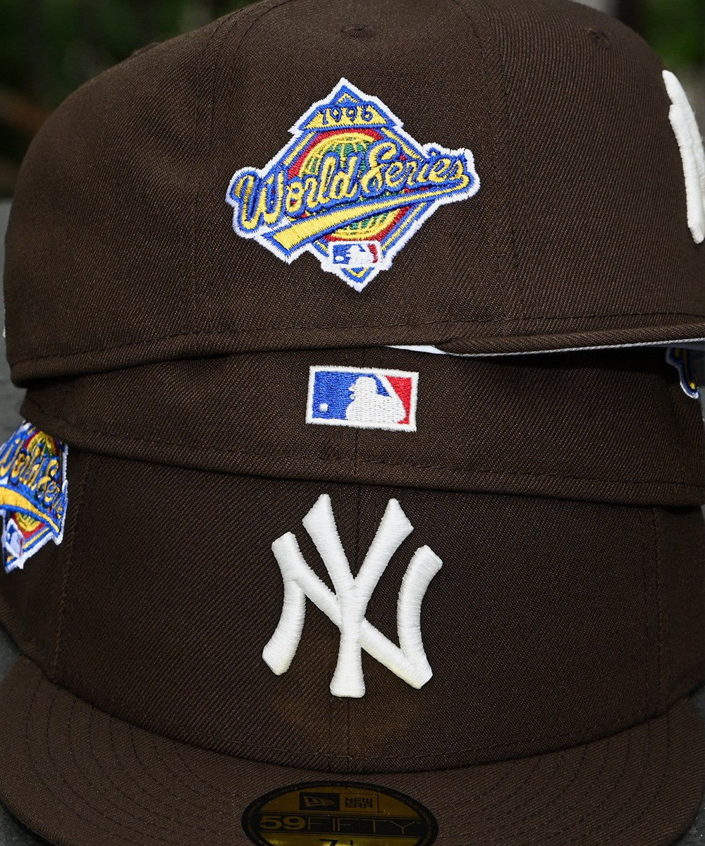 NEW ERA - New York Yankees NYCO WORLD SERIES 1996 59FIFTY WALNUTS