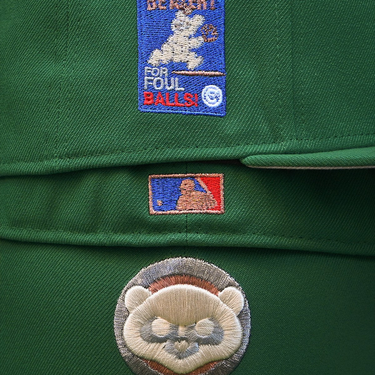 NEW ERA - Chicago Cubs CO 59Fifty BE ALERT FOR FOUL BALLS Green