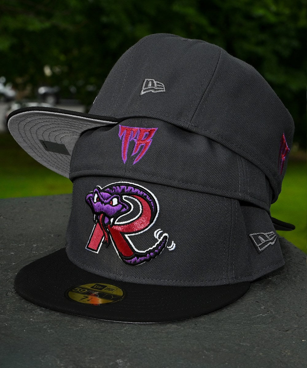 NEW ERA - Wisconsin Timber Rattlers Dark Graphite/Black