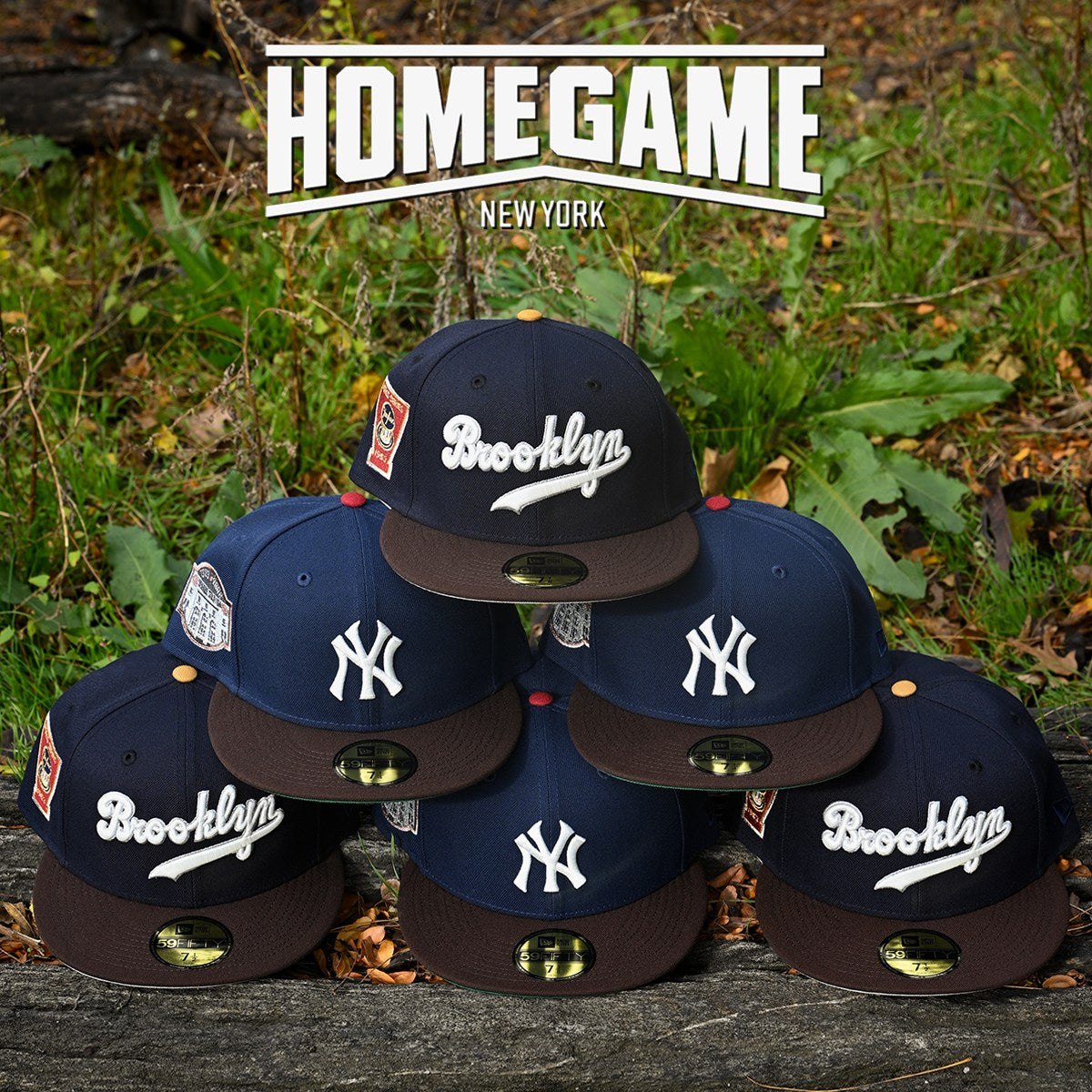 NEW ERA - New York Yankees 59FIFTY 1923 Yankee Stadium Light Navy/Walnut