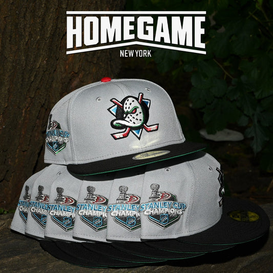 NEW ERA Anaheim Ducks - 59Fifty Stanley Cup Champions 2007 Gray/Black