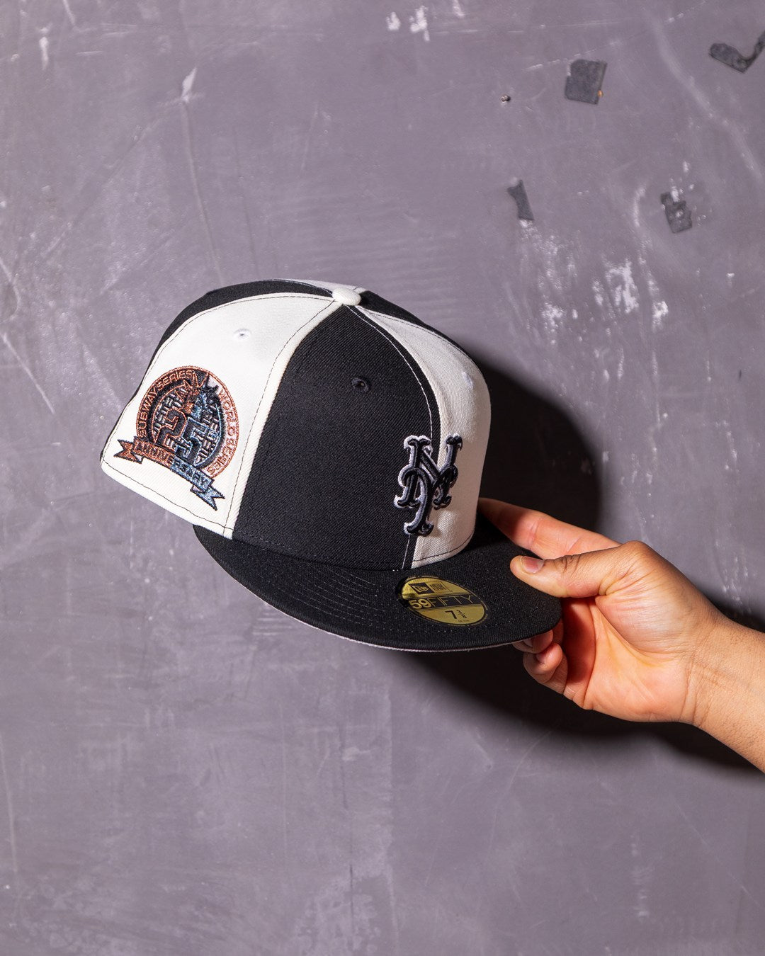 NEW ERA - New York Mets 59Fifty 25th Anniversary Chrome White/Black