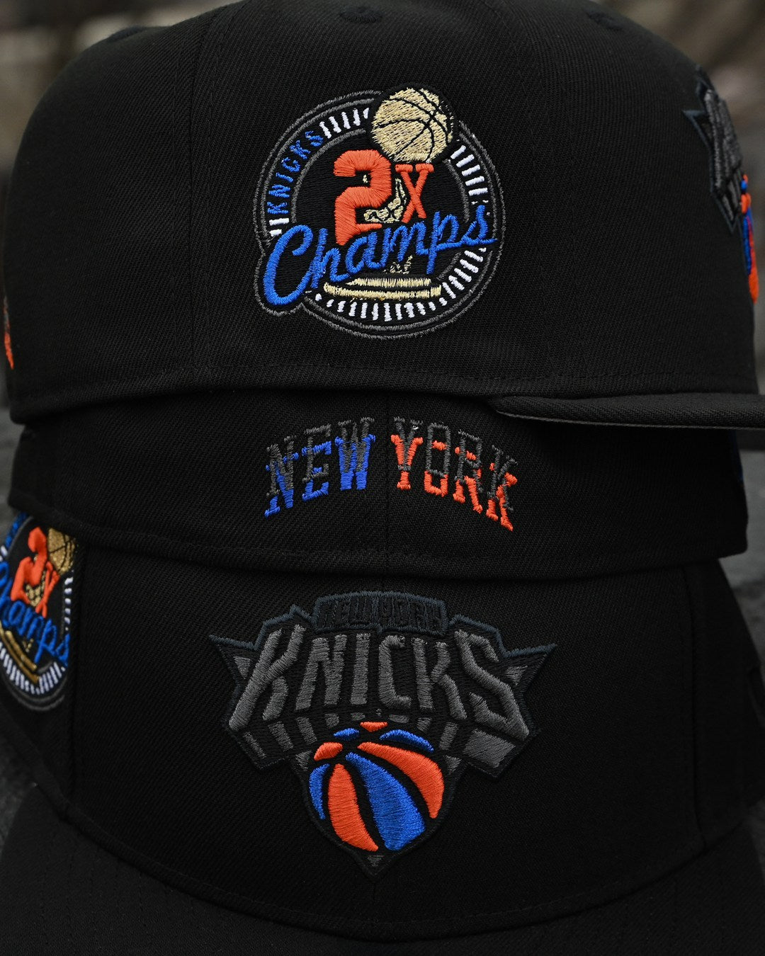 NEW ERA - New York Knicks 59Fifty 2x Champ Black