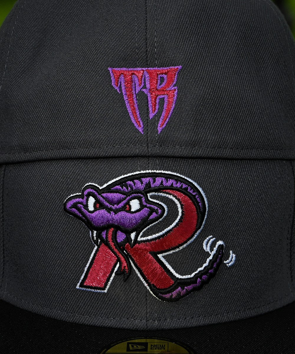 NEW ERA - Wisconsin Timber Rattlers Dark Graphite/Black