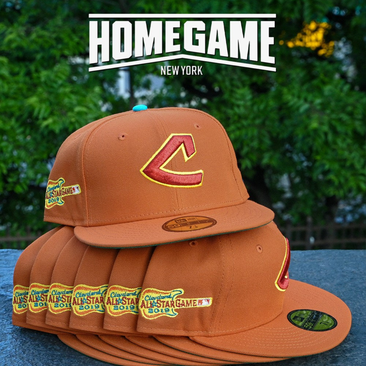 NEW ERA - Cleveland Indians 2019 All Star Game Flight Orange 59Fifty