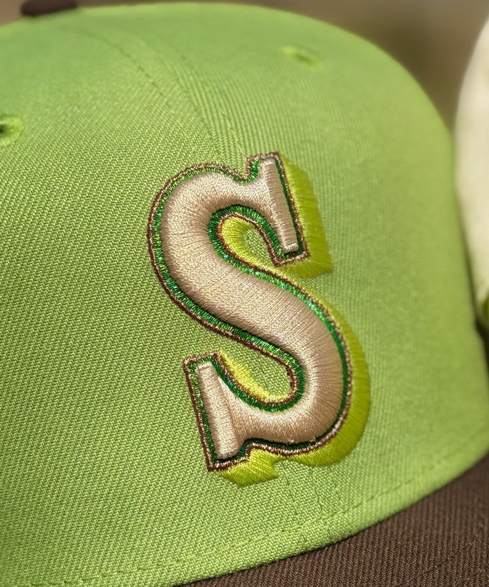 NEW ERA - Seattle Mariners 2001 All Star Game Lime Green/Walnuts