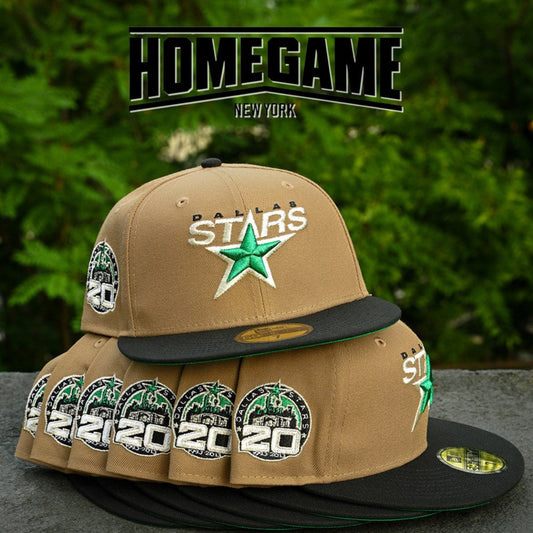 NEW ERA - Dallas Stars 20th Anniversary Khaki/Black 59Fifty