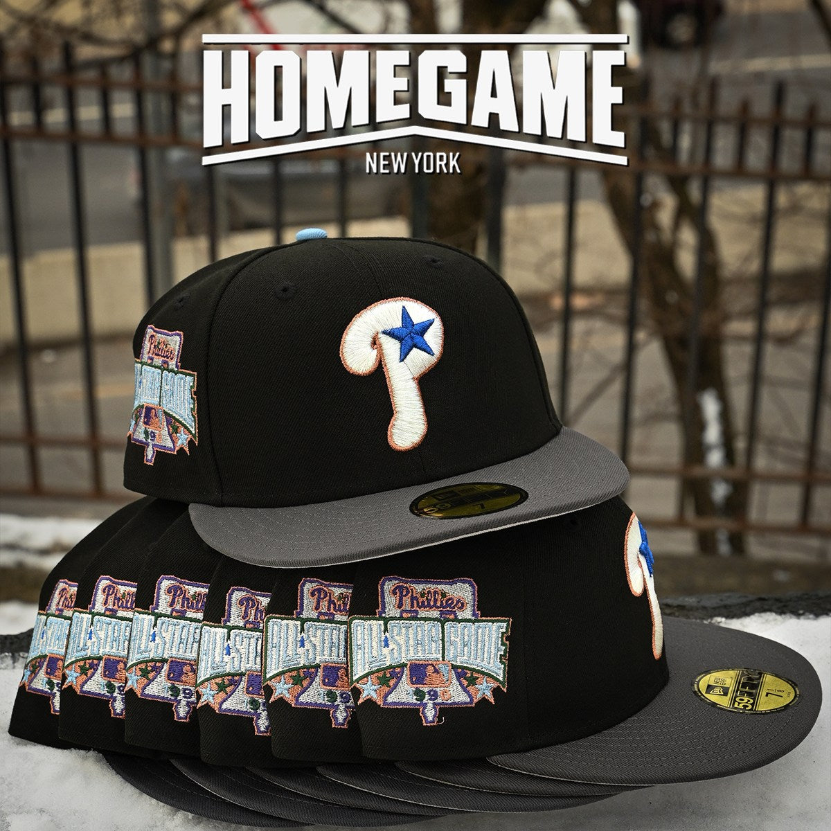NEW ERA - Philadelphia Philly 59Fifty 1996 All Star Game Black/Dark Graphite