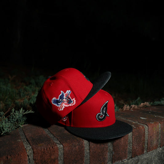 NEW ERA - Cleveland Indians 59Fifty American League Scarlet