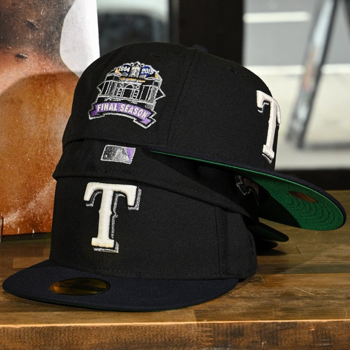 NEW ERA - Texas Rangers Final Season Black/Navy 59Fifty