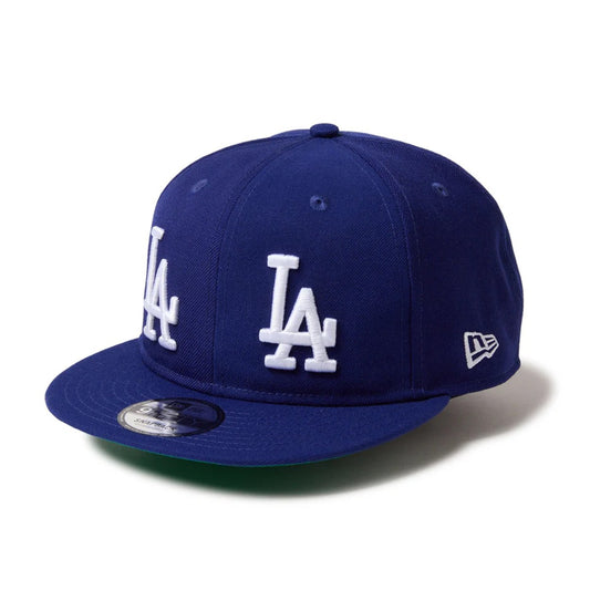 NEW ERA Los Angeles Dodgers - 9FIFTY MLB DOUBLE LOGO DARK ROYAL 【14667802】
