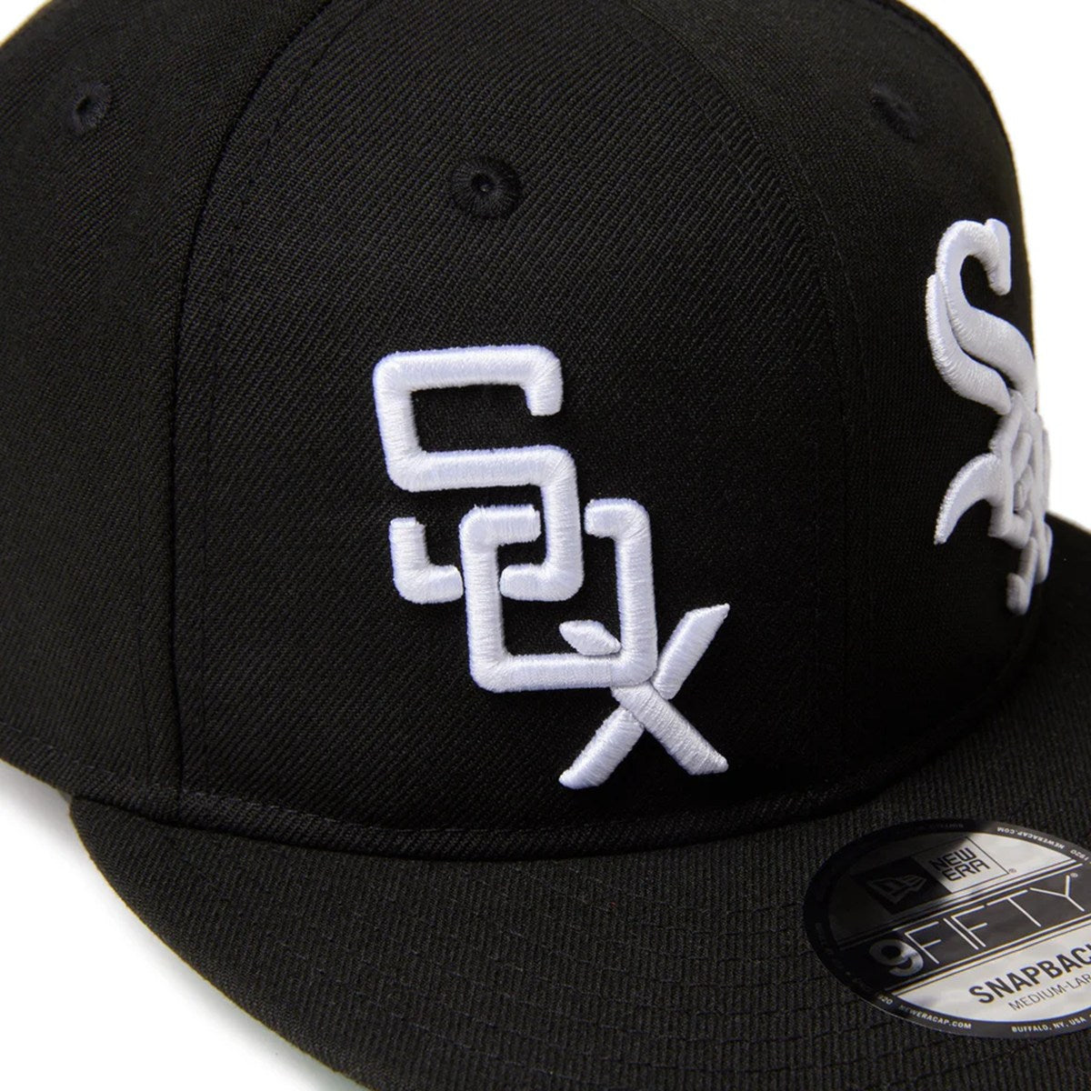 NEW ERA Chicago White Sox - 9FIFTY MLB DOUBLE LOGO BLACK 【14667803】