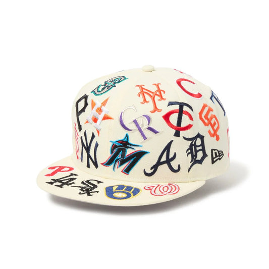 NEW ERA - 9FIFTY Team Logo Allover MLB CHROME【14667804】