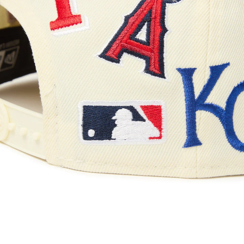 NEW ERA - 9FIFTY Team Logo Allover MLB CHROME【14667804】
