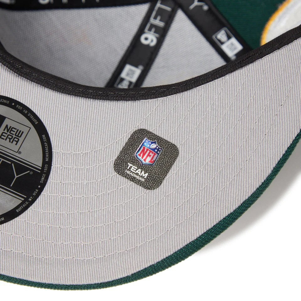 NEW ERA - 9FIFTY Team Logo Allover NFL DARK GREEN【14667797】