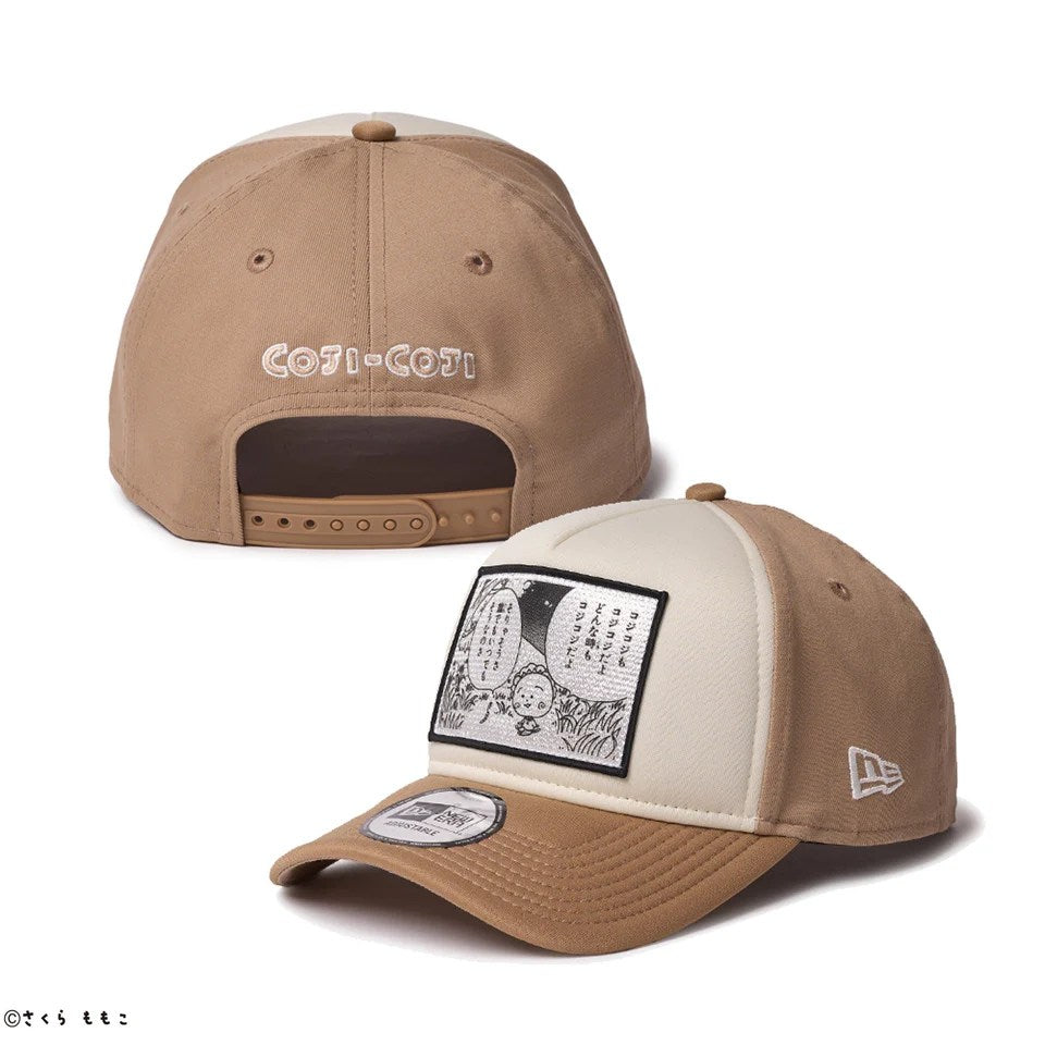 NEW ERA コジコジ - 9FORTY A-Frame COJI-COJI CHROME WHITE/CAMEL 【14693397】